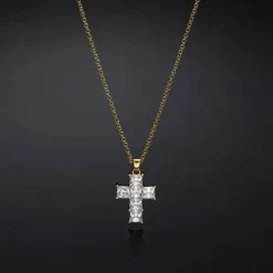 Chiara Ferragni (Kette mit) Kreuz-Croci Halskette - J19AWC18