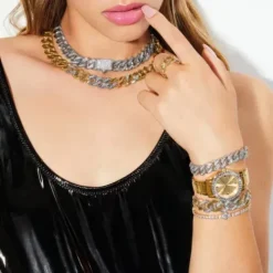 Chiara Ferragni (Kette mit) Herz-Diamond Heart Armband - J19AUV47