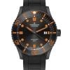 Claude Bernard Silikonarmband-Aquarider Automatic Date - 80129 37NNOCA NNO