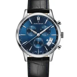 Claude Bernard Lederarmband-Classic Chronograph - 01002 3 BUIN