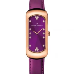 Claude Bernard Lederarmband-Dress Code Chloe - 20227 37R VIOPR