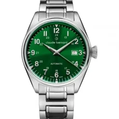 Claude Bernard Metallarmband-Proud Heritage Automatic Date - 80132 3M VIN