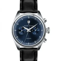 Claude Bernard Lederarmband-Proud Heritage Automatic Chronograph - 08006 3C BUIN