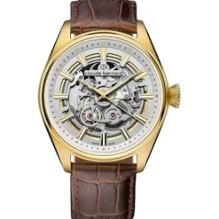 Claude Bernard Lederarmband-Proud Heritage Automatic Skeleton - 85307 37JC AID
