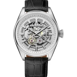 Claude Bernard Lederarmband-Proud Heritage Automatic Skeleton - 85307 3C AIN
