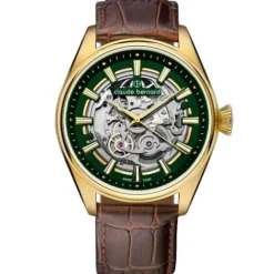 Claude Bernard Lederarmband-Proud Heritage Automatic Skeleton - 85309 37JC VID