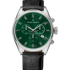 Claude Bernard Lederarmband-Proud Heritage Chronograph - 10254 3C VIN