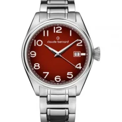 Claude Bernard Metallarmband-Proud Heritage Date - 70203 3M ROUB