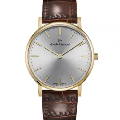 Claude Bernard Lederarmband-Slim Line - 20219 37J AID