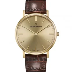 Claude Bernard Lederarmband-Slim Line - 20219 37J DI