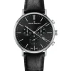 Claude Bernard Lederarmband-Slim Line Chronograph - 10258 3 NIN