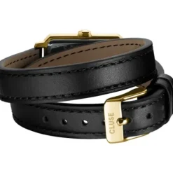 Cluse Lederarmband-Fluette Gold - CW11513