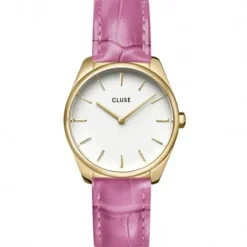 Cluse Lederarmband-Féroce Petite Gold - CW11213