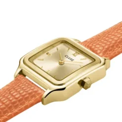 Cluse Lederarmband-Gracieuse Petite Gold - CW11808
