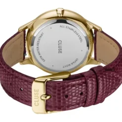 Cluse Lederarmband-Minuit Multifunction Gold - CW10706