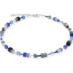 Coeur de Lion Halsketten-GeoCube Halskette - 4014/10-0712