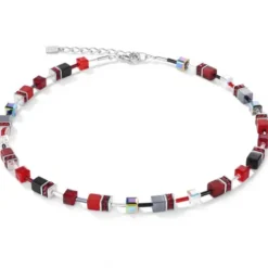 Coeur de Lion Halsketten-GeoCube Halskette - 4014/10-0312