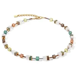 Coeur de Lion Halsketten-GeoCube Iconic Nature Halskette - 3018/10-0911