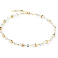 Coeur de Lion Halsketten-GeoCube Iconic Nature Halskette - 3018/10-1416