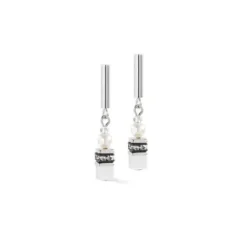 Coeur de Lion Ohrringe-GeoCube Mini Fusion Pearls Ohrstecker - 4087/21-1417