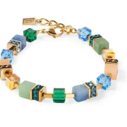 Coeur de Lion Armbänder-GeoCube Precious Statement Armband - 3039/30-0551