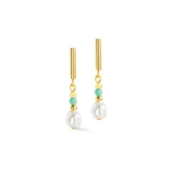 Coeur de Lion Ohrringe-Lagoon Pearl Ohrstecker - 4358/21-0522