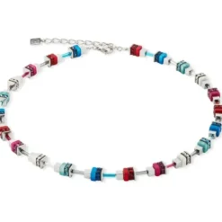 Coeur de Lion Halsketten-Modern Future Cube Halskette - 4413/10-0703