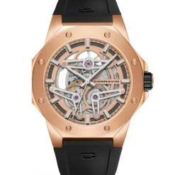 Cornavin Silikonarmband-Downtown Skeleton Automatic - SK.05.R