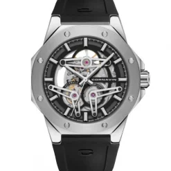 Cornavin Silikonarmband-Downtown Skeleton Automatic - SK.01.R