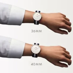 Daniel Wellington Lederarmband-Classic Black Reading Rose Gold