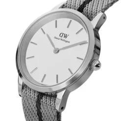 Daniel Wellington Textilarmband (Nato)-Iconic Nato Grey Black - DW00100679