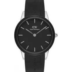 Daniel Wellington Silikonarmband-Iconic Motion Silver - DW00100436