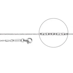 Der Kettenmacher Halsketten-Brillantkette Silber Diamantiert