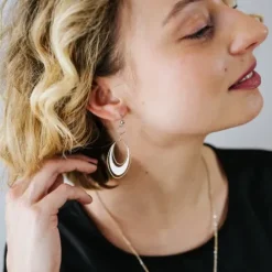 Der Kettenmacher Ohrringe-Rhombus Ohrringe - FAN14-ORTR