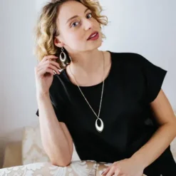 Der Kettenmacher Ohrringe-Rhombus Ohrringe - FAN14-ORTR