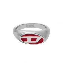 Diesel Ringe-Oval D Logo Ring - DX1444040
