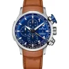 Edox Lederarmband-Chronorally Automatic - 01129 TBUCBR BUBR