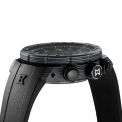 Edox Silikonarmband-CO-1 Carbon Chronograph Automatic - 01125 CLNGN NING