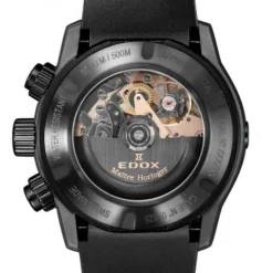 Edox Silikonarmband-CO-1 Carbon Chronograph Automatic - 01125 CLNGN NING