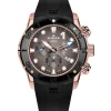 Edox Silikonarmband-CO-1 Date Chronograph - 10242 TINRCA BRDR