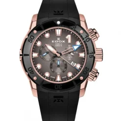 Edox Silikonarmband-CO-1 Date Chronograph - 10242 TINRCA BRDR