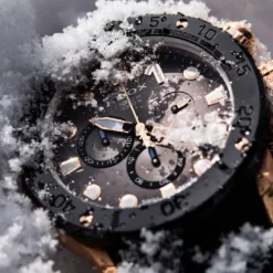 Edox Silikonarmband-CO-1 Date Chronograph - 10242 TINRCA BRDR