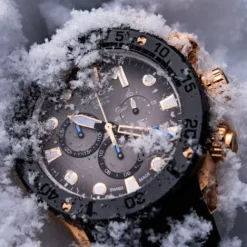 Edox Silikonarmband-CO-1 Date Chronograph - 10242 TINRCA BRDR