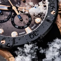 Edox Silikonarmband-CO-1 Date Chronograph - 10242 TINRCA BRDR