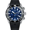Edox Silikonarmband-CO-1 Date Chronograph - 10242 TIN BUIN