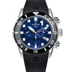 Edox Silikonarmband-CO-1 Date Chronograph - 10242 TIN BUIN