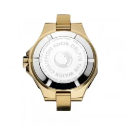 Edox Lederarmband-Delfin Diver Date Lady - 53020 37JC NADD