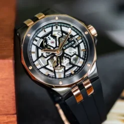 Edox Silikonarmband-Delfin Mecano - 85303 357GR NRN