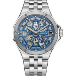 Edox Metallarmband-Delfin Mecano - 85303 3M BUIGB