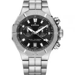 Edox Metallarmband-Delfin The Original Chronograph - 10113 3M NIN